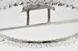 SATCO/NUVO Nova LED 23 Inch Round Flush Mount Polished Nickel Finish K9 Crystal (62-2444)
