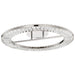SATCO/NUVO Nova LED 23 Inch Round Flush Mount Polished Nickel Finish K9 Crystal (62-2444)