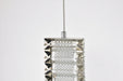 SATCO/NUVO Nova LED 16 Inch Mini Pendant Polished Nickel Finish K9 Crystal (62-2445)