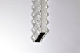 SATCO/NUVO Nova LED 16 Inch Mini Pendant Polished Nickel Finish K9 Crystal (62-2445)