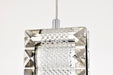 SATCO/NUVO Nova LED 16 Inch Mini Pendant Polished Nickel Finish K9 Crystal (62-2445)