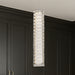 SATCO/NUVO Nova LED 16 Inch Mini Pendant Polished Nickel Finish K9 Crystal (62-2445)