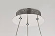 SATCO/NUVO Nova LED 23 Inch Round Pendant Polished Nickel Finish K9 Crystal (62-2446)