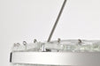 SATCO/NUVO Nova LED 23 Inch Round Pendant Polished Nickel Finish K9 Crystal (62-2446)