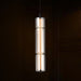 SATCO/NUVO Evander LED 16 Inch Mini Pendant Matte Black Finish Smoked Glass (62-2451)