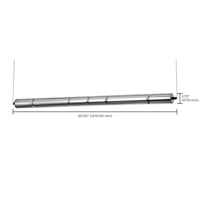 SATCO/NUVO Evander LED 48 Inch Island Pendant Matte Black Finish Smoked Glass (62-2452)