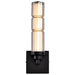 SATCO/NUVO Evander LED Wall Sconce Matte Black Finish Smoked Glass (62-2453)