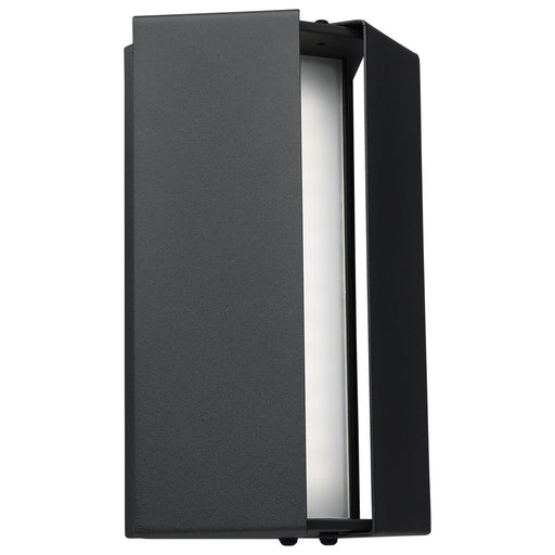 SATCO/NUVO Peak LED Wall Sconce 10W CCT Selectable 3000K/4000K/5000K 90 CRI 120-277V Matte Black Finish (62-245)