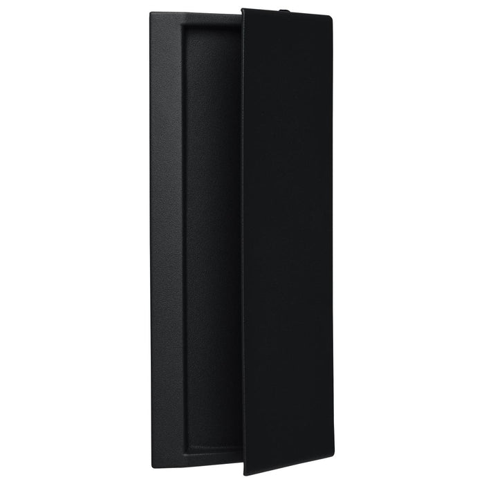 SATCO/NUVO Peak LED Wall Sconce 10W CCT Selectable 3000K/4000K/5000K 90 CRI 120-277V Matte Black Finish (62-245)