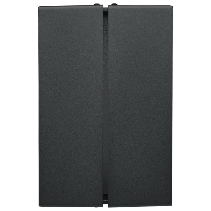 SATCO/NUVO Peak LED Wall Sconce 10W CCT Selectable 3000K/4000K/5000K 90 CRI 120-277V Matte Black Finish (62-245)