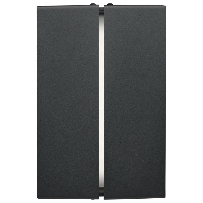 SATCO/NUVO Peak LED Wall Sconce 10W CCT Selectable 3000K/4000K/5000K 90 CRI 120-277V Matte Black Finish (62-245)