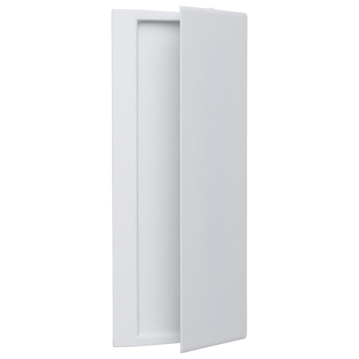 SATCO/NUVO Peak LED Wall Sconce 10W CCT Selectable 3000K/4000K/5000K 90 CRI 120-277V Matte White Finish (62-246)