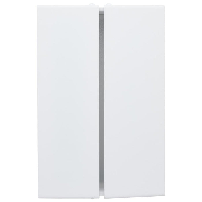 SATCO/NUVO Peak LED Wall Sconce 10W CCT Selectable 3000K/4000K/5000K 90 CRI 120-277V Matte White Finish (62-246)