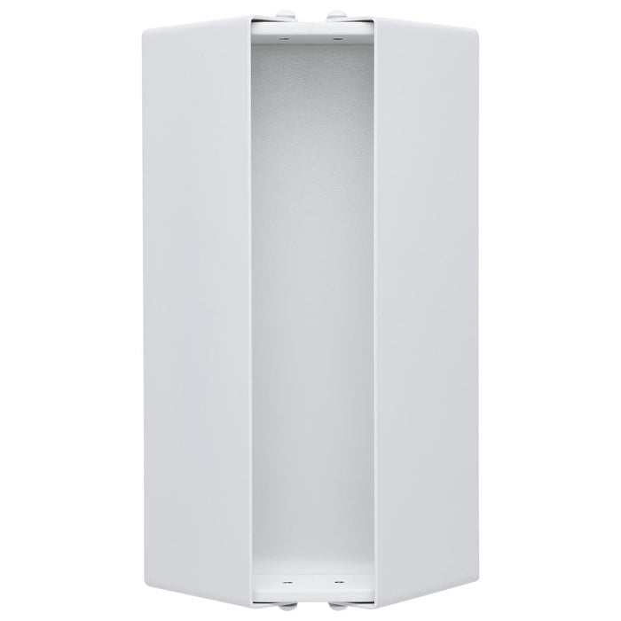 SATCO/NUVO Peak LED Wall Sconce 10W CCT Selectable 3000K/4000K/5000K 90 CRI 120-277V Matte White Finish (62-246)