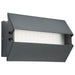 SATCO/NUVO Peak LED Wall Sconce 10W CCT Selectable 3000K/4000K/5000K 90 CRI 120-277V Matte Gray Finish (62-247)