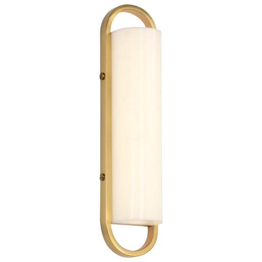 SATCO/NUVO Velano 16 Inch LED Vanity 15W 1200Lm CCT Selectable 3000K/4000K/5000K 90 CRI 120V Brushed Brass Finish (62-2520)