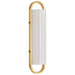 SATCO/NUVO Velano 16 Inch LED Vanity 15W 1200Lm CCT Selectable 3000K/4000K/5000K 90 CRI 120V Brushed Brass Finish (62-2520)