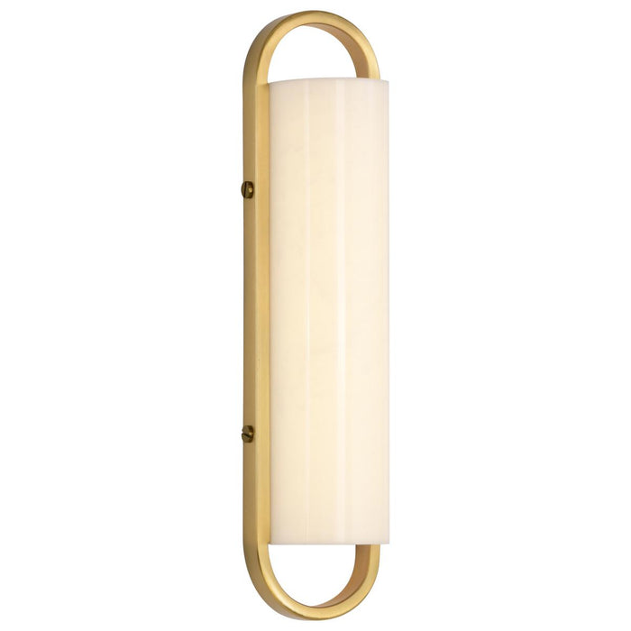 SATCO/NUVO Velano 16 Inch LED Vanity 15W 1200Lm CCT Selectable 3000K/4000K/5000K 90 CRI 120V Brushed Brass Finish (62-2520)