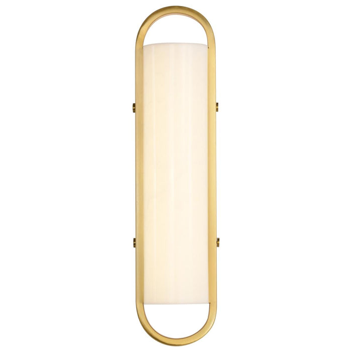 SATCO/NUVO Velano 16 Inch LED Vanity 15W 1200Lm CCT Selectable 3000K/4000K/5000K 90 CRI 120V Brushed Brass Finish (62-2520)