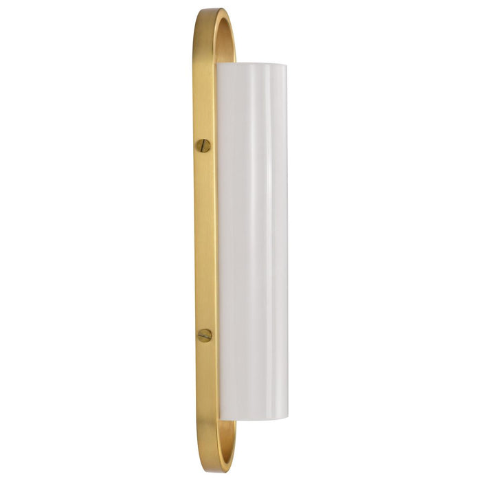 SATCO/NUVO Velano 16 Inch LED Vanity 15W 1200Lm CCT Selectable 3000K/4000K/5000K 90 CRI 120V Brushed Brass Finish (62-2520)