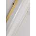 SATCO/NUVO Velano 16 Inch LED Vanity 15W 1200Lm CCT Selectable 3000K/4000K/5000K 90 CRI 120V Brushed Brass Finish (62-2520)