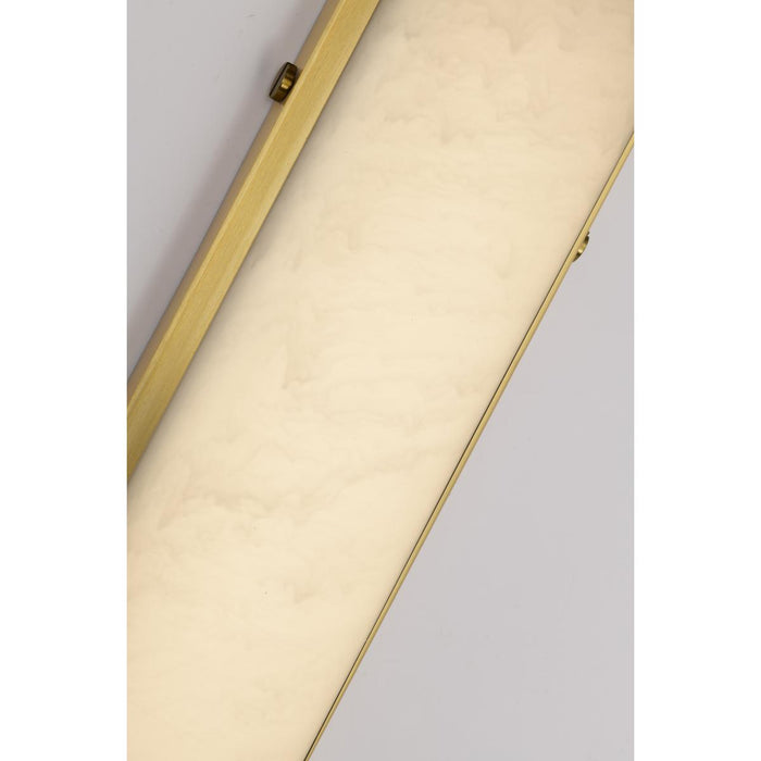 SATCO/NUVO Velano 16 Inch LED Vanity 15W 1200Lm CCT Selectable 3000K/4000K/5000K 90 CRI 120V Brushed Brass Finish (62-2520)