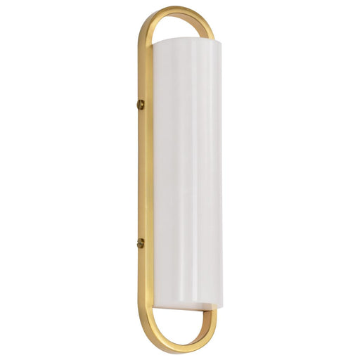 SATCO/NUVO Velano 16 Inch LED Vanity 15W 1200Lm CCT Selectable 3000K/4000K/5000K 90 CRI 120V Brushed Brass Finish (62-2520)