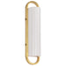 SATCO/NUVO Velano 16 Inch LED Vanity 15W 1200Lm CCT Selectable 3000K/4000K/5000K 90 CRI 120V Brushed Brass Finish (62-2520)