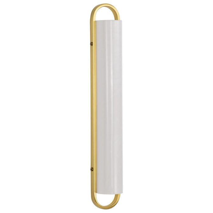 SATCO/NUVO Velano 24 Inch LED Vanity 24W 1950Lm CCT Selectable 3000K/4000K/5000K 90 CRI 120V Brushed Brass Finish (62-2521)