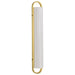 SATCO/NUVO Velano 24 Inch LED Vanity 24W 1950Lm CCT Selectable 3000K/4000K/5000K 90 CRI 120V Brushed Brass Finish (62-2521)