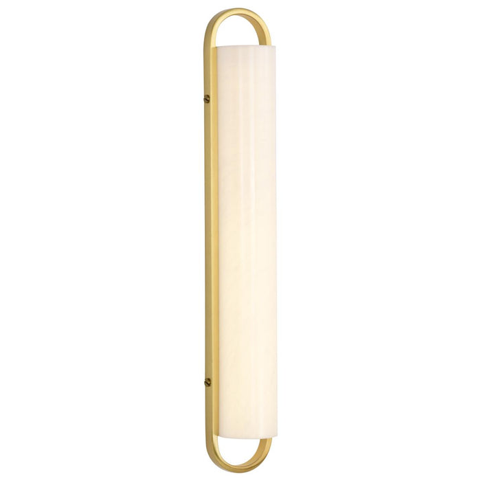 SATCO/NUVO Velano 24 Inch LED Vanity 24W 1950Lm CCT Selectable 3000K/4000K/5000K 90 CRI 120V Brushed Brass Finish (62-2521)