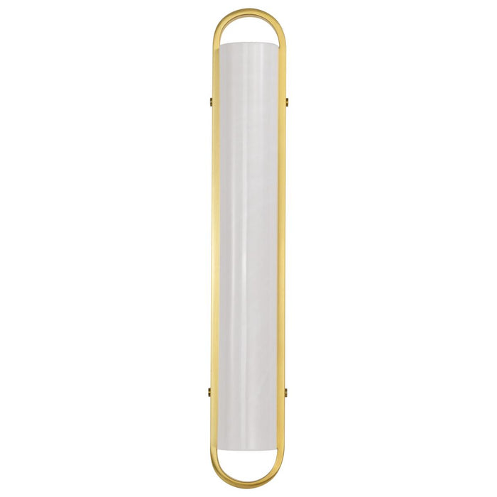 SATCO/NUVO Velano 24 Inch LED Vanity 24W 1950Lm CCT Selectable 3000K/4000K/5000K 90 CRI 120V Brushed Brass Finish (62-2521)