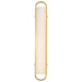 SATCO/NUVO Velano 24 Inch LED Vanity 24W 1950Lm CCT Selectable 3000K/4000K/5000K 90 CRI 120V Brushed Brass Finish (62-2521)