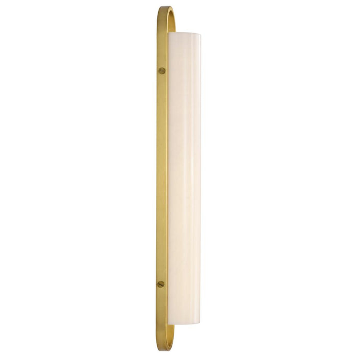 SATCO/NUVO Velano 24 Inch LED Vanity 24W 1950Lm CCT Selectable 3000K/4000K/5000K 90 CRI 120V Brushed Brass Finish (62-2521)