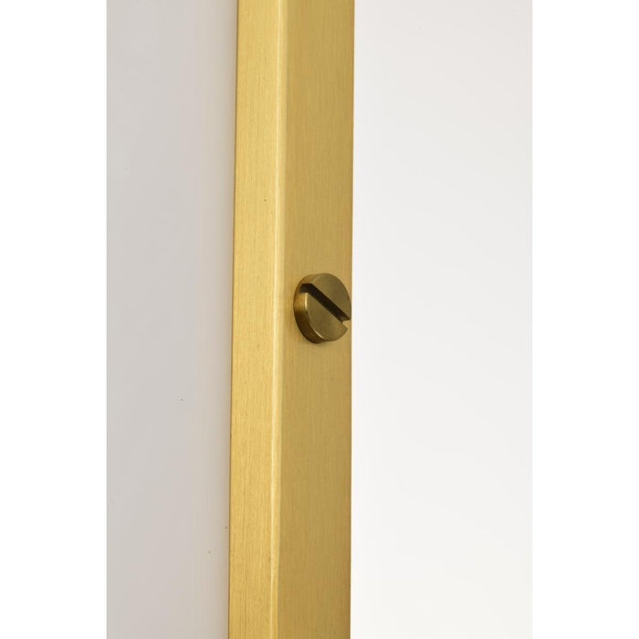 SATCO/NUVO Velano 24 Inch LED Vanity 24W 1950Lm CCT Selectable 3000K/4000K/5000K 90 CRI 120V Brushed Brass Finish (62-2521)