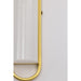 SATCO/NUVO Velano 24 Inch LED Vanity 24W 1950Lm CCT Selectable 3000K/4000K/5000K 90 CRI 120V Brushed Brass Finish (62-2521)