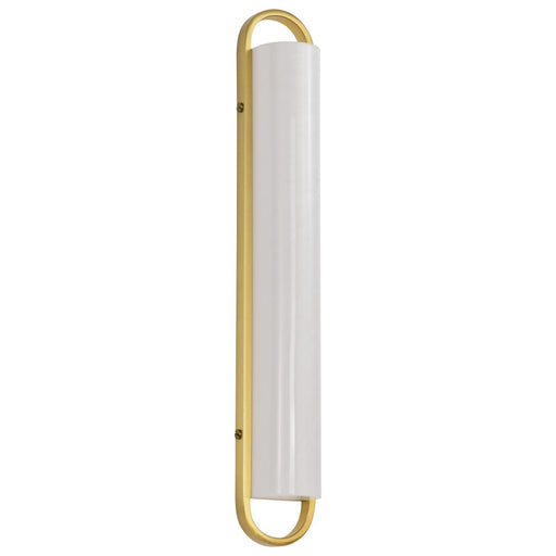 SATCO/NUVO Velano 24 Inch LED Vanity 24W 1950Lm CCT Selectable 3000K/4000K/5000K 90 CRI 120V Brushed Brass Finish (62-2521)
