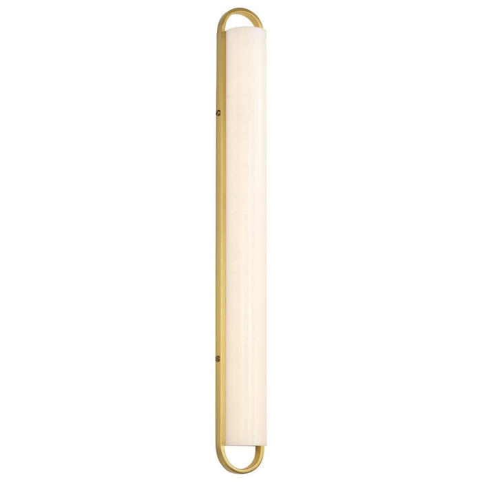 SATCO/NUVO Velano 36 Inch LED Vanity 36W 2900Lm CCT Selectable 3000K/4000K/5000K 90 CRI 120V Brushed Brass Finish (62-2522)
