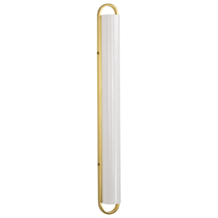SATCO/NUVO Velano 36 Inch LED Vanity 36W 2900Lm CCT Selectable 3000K/4000K/5000K 90 CRI 120V Brushed Brass Finish (62-2522)