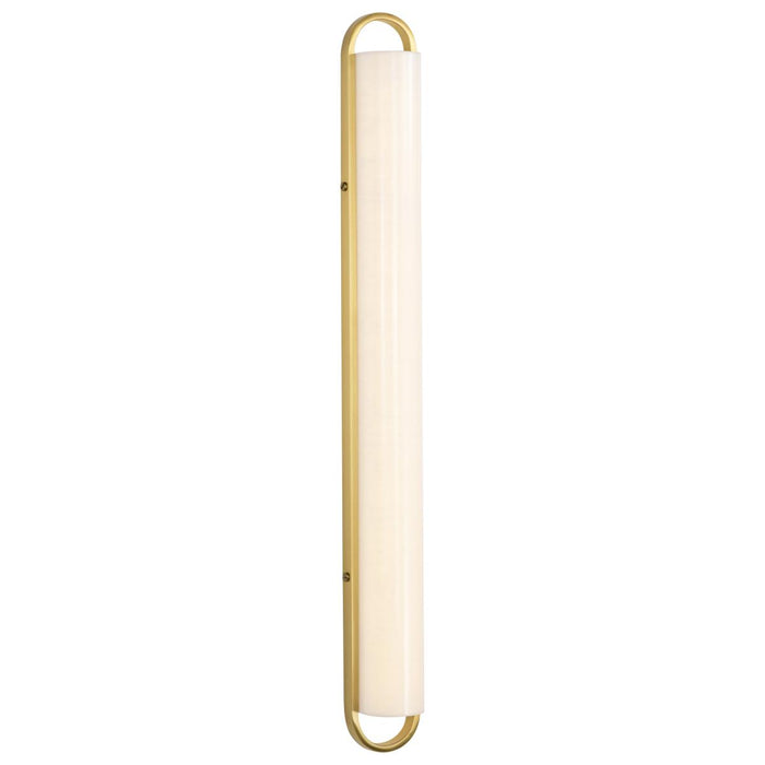 SATCO/NUVO Velano 36 Inch LED Vanity 36W 2900Lm CCT Selectable 3000K/4000K/5000K 90 CRI 120V Brushed Brass Finish (62-2522)