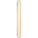 SATCO/NUVO Velano 36 Inch LED Vanity 36W 2900Lm CCT Selectable 3000K/4000K/5000K 90 CRI 120V Brushed Brass Finish (62-2522)
