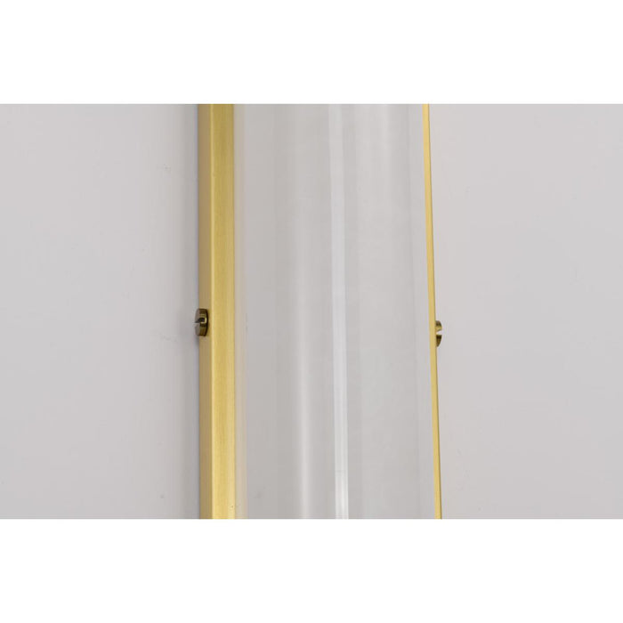 SATCO/NUVO Velano 36 Inch LED Vanity 36W 2900Lm CCT Selectable 3000K/4000K/5000K 90 CRI 120V Brushed Brass Finish (62-2522)