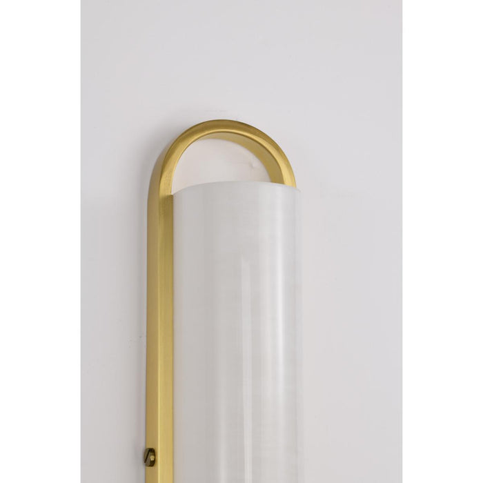 SATCO/NUVO Velano 36 Inch LED Vanity 36W 2900Lm CCT Selectable 3000K/4000K/5000K 90 CRI 120V Brushed Brass Finish (62-2522)