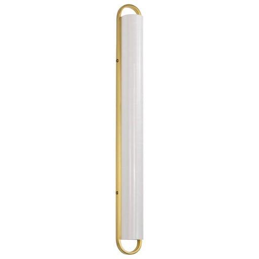 SATCO/NUVO Velano 36 Inch LED Vanity 36W 2900Lm CCT Selectable 3000K/4000K/5000K 90 CRI 120V Brushed Brass Finish (62-2522)
