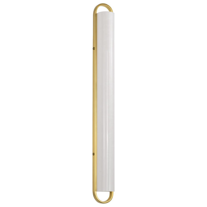 SATCO/NUVO Velano 36 Inch LED Vanity 36W 2900Lm CCT Selectable 3000K/4000K/5000K 90 CRI 120V Brushed Brass Finish (62-2522)