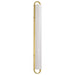 SATCO/NUVO Velano 36 Inch LED Vanity 36W 2900Lm CCT Selectable 3000K/4000K/5000K 90 CRI 120V Brushed Brass Finish (62-2522)