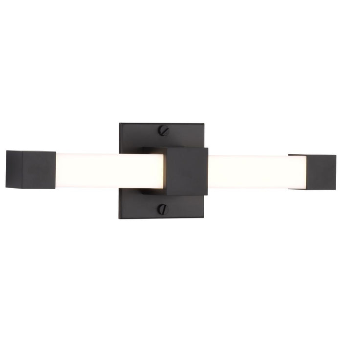 SATCO/NUVO Brightwyn 16 Inch LED Vanity 13W 1100Lm 3000K 90 CRI 120V Matte Black Finish (62-2620)