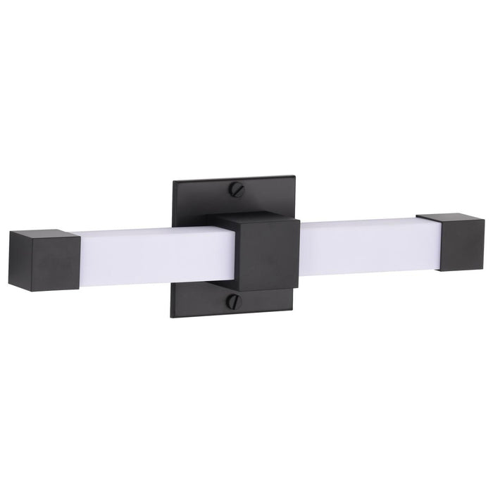 SATCO/NUVO Brightwyn 16 Inch LED Vanity 13W 1100Lm 3000K 90 CRI 120V Matte Black Finish (62-2620)