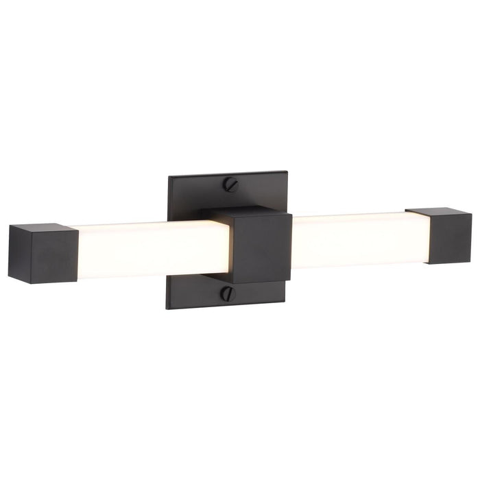 SATCO/NUVO Brightwyn 16 Inch LED Vanity 13W 1100Lm 3000K 90 CRI 120V Matte Black Finish (62-2620)