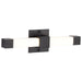 SATCO/NUVO Brightwyn 16 Inch LED Vanity 13W 1100Lm 3000K 90 CRI 120V Matte Black Finish (62-2620)